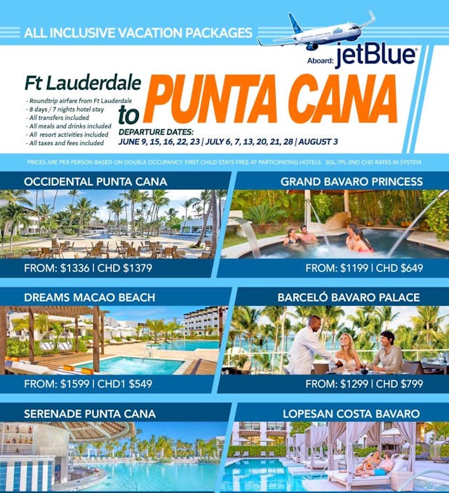 Fort Lauderdale to Punta Cana